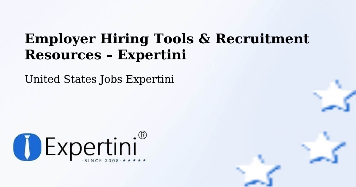 Employer Hiring Tools & Recruitment Resources – Oakfield - Oakfield, United States Jobs Expertini