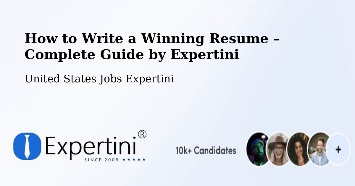 Resume Writing Guide for Job Seekers – Oakfield - Oakfield, United States Jobs Expertini